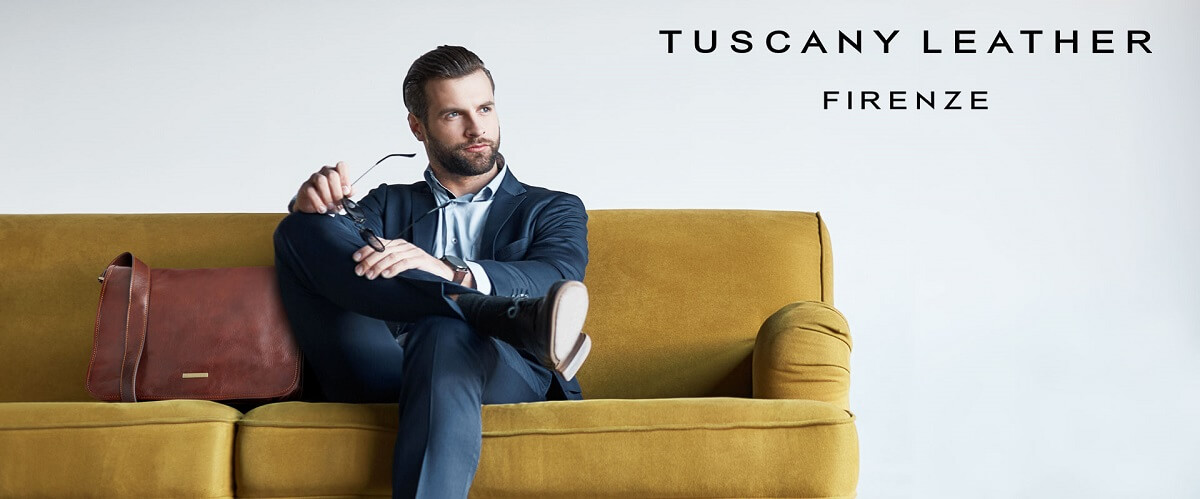 Italian Leather Business Bags Made in Tuscany