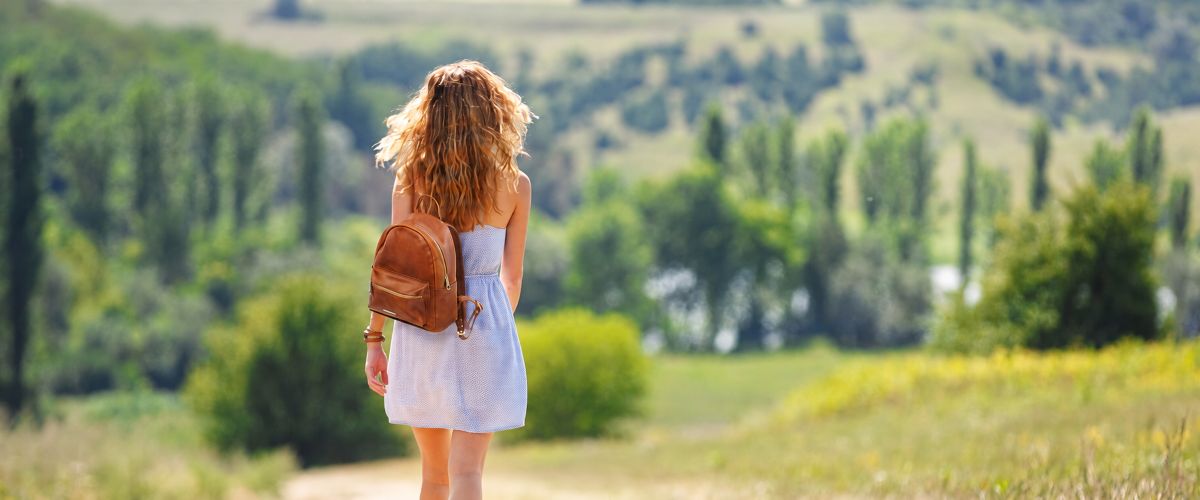 Italian leather backpacks — Tuscany Journal