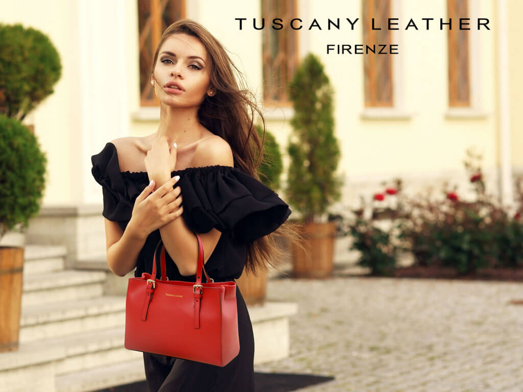 Luxury leather bags for women Tuscany Bags